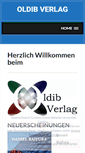 Mobile Screenshot of oldib-verlag.de