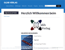 Tablet Screenshot of oldib-verlag.de